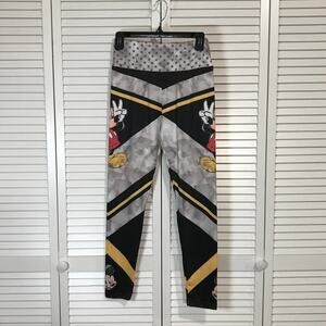NWT Mickey Mouse High Rise Chevron Pattern Athletic Leggings XL